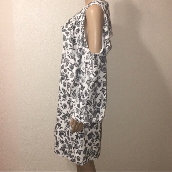 NWT Kobi Halperin Amber Cold Shoulder Shift Dress - Picture 8 of 12